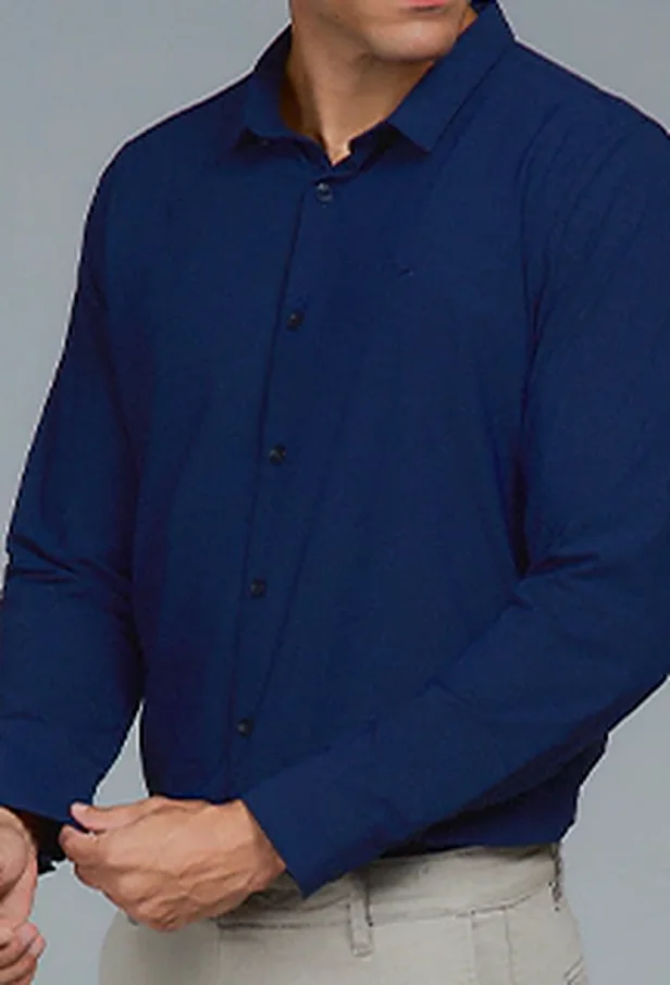 Camisa Social Marinho